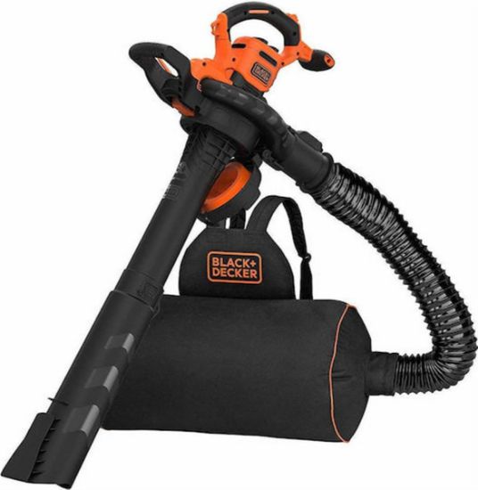 Black & Decker Φυσητήρας Απορροφητήρας Τεμαχιστής 3000W με Σακίδιο Πλάτης BEBLV300-QS