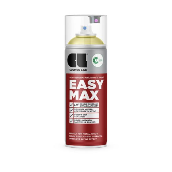 ΣΠΡΕΙ EASY MAX 400ml PASTEL YELLOW No.874©