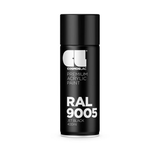 ΣΠΡΕΙ RAL 9005 SEMIGLOSS BLACK No.323 400ml©