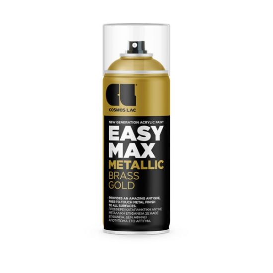 ΣΠΡΕΥ EASY MAX 400ml  METALLIC BRASS No901©
