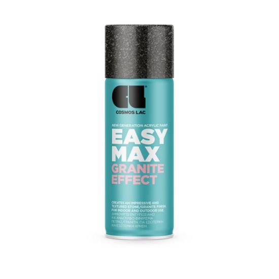 ΣΠΡΕΙ EASY MAX 400ml GRATINE EFFECT BLACK No.933 400ml