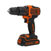 Black & Decker Κρουστικό Δραπανοκατσάβιδο Μπαταρίας 18V Li-Ion 1x1.5Ah BDCHD18-QW