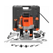 Black & Decker Ρούτερ 1200W με 11 Εξαρτήματα (KW1200EKA)