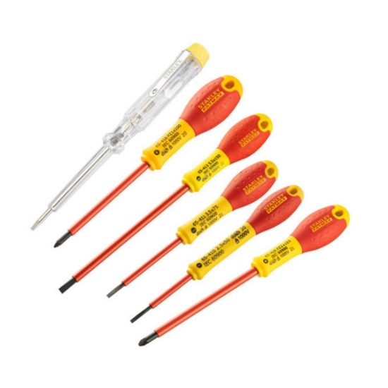 Stanley FATMAX Σετ Μονωμένων Κατσαβιδιών 6 Τεμαχίων 0-65-443