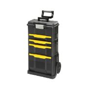 Stanley Τροχήλατος Πλαστικός Εργαλειοφόρος 3 Τμημάτων με Εργαλειοθήκη 1-79-206