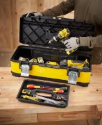 STANLEY Κίτρινη Μεταλλική-Πλαστική Εργαλειοθήκη 1-95-614