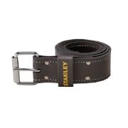 ΖΩΝΗ ΜΑΥΡΗ ΔΕΡΜΑΤΙΝΗ LEATHER BELT  (STST1-80119)