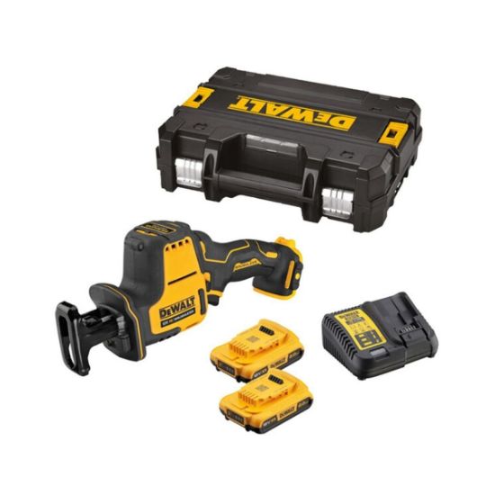 DeWalt Σπαθόσεγα Brushless 12V με 2 Μπαταρίες 2Ah DCS312D2