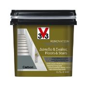 V33 Χρώμα Νερού Renovation Perfection Floors & Stairs Χρώμα Δαπέδων 0.75ml - CARBON SATIN