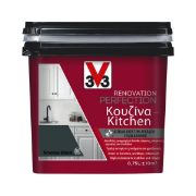 V33 Χρώμα Νερού Ανακαίνισης Renovation Perfection Kitchen 0.75ml - Smokey Black Mat