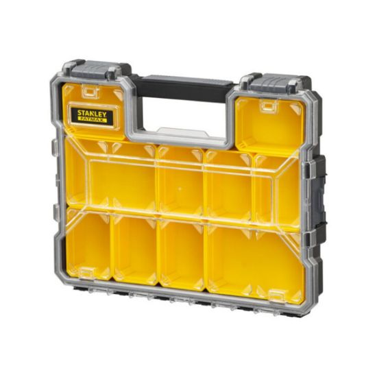 STANLEY Επαγγελματική Ταμπακιέρα Ρηχή με Πλαστικά Κουμπώματα FatMax (1-97-519)©