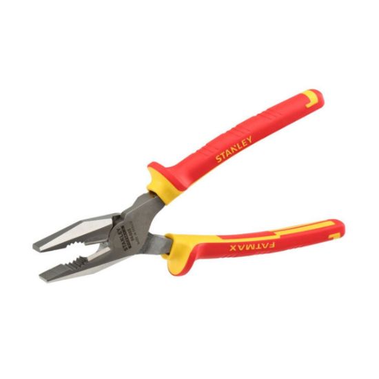 STANLEY MaxSteel Πένσα με Μόνωση για Ηλεκτρολόγους 165,185 &amp; 200mm