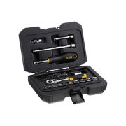 STANLEY Σετ Κασετίνα με Καρυδάκια 1/4' - 38 Τεμαχίων (STMT82828-1)