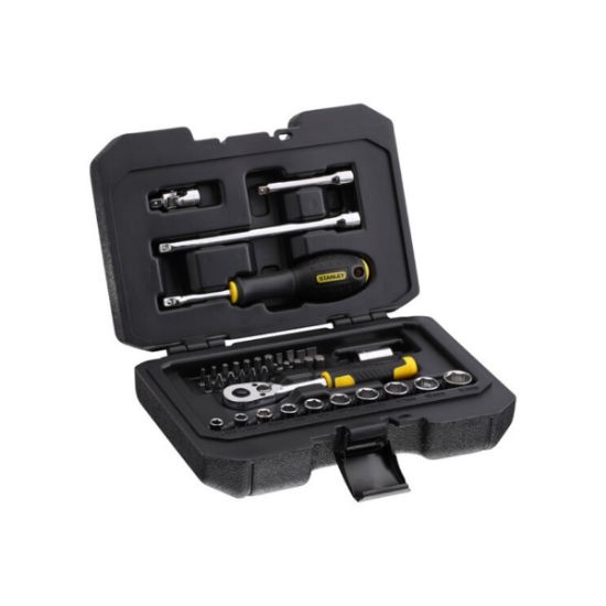 STANLEY Σετ Κασετίνα με Καρυδάκια 1/4' - 38 Τεμαχίων (STMT82828-1)