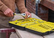 Stanley - Καστάνια με Καρυδάκια 1\2" &amp; 1\4" 49τμχ (FMMT82827-1)