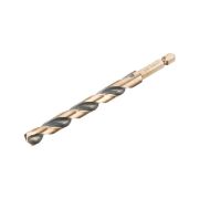 DeWalt Τρυπάνι Μετάλλου HSS-G Black & Gold 9mm 1/4" Hex DT20614-QZ