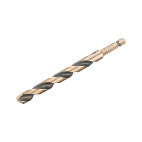 DeWalt Τρυπάνι Μετάλλου HSS-G Black & Gold 9.5mm 1/4" Hex DT20615-QZ