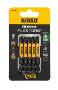 Dewalt Extreme Flextorq Σετ Μύτες T10 50mm 5τμχ – DT7393T-QZ