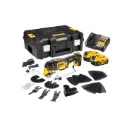 Dewalt Πολυεργαλείο XR με Ρυθμιζόμενο Διακόπτη με 2 X 18V 5.0Ah (DCS356P2-QW)