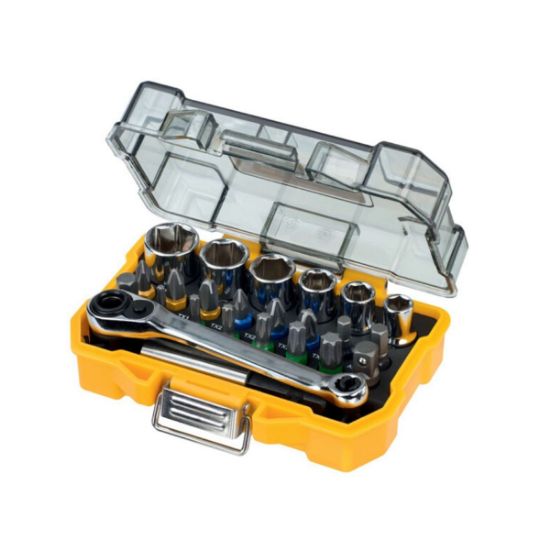 DEWALT Σετ Καρυδάκια & bits 24 τεμαχίων – DT71516-QZ