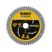 DEWALT Δίσκος Κοπής Ξύλου XR 216mm 60 Δόντια DT99570-QZ