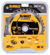 DEWALT Δίσκος Κοπής Δόντια XR 190mm 36 Δόντια  DT99563-QZ