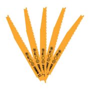 Dewalt Λάμα Σπαθοσέγας Bi-Metal 203mm 5τμχ DT2406-QZ