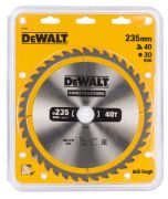 Dewalt Δίσκος Κοπης Ξύλου 235mm x 30mm x 40Δόντια (DT1955-QZ )