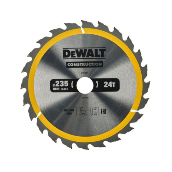 Dewalt Δίσκος Κοπης Ξύλου 235mm x 30mm x 40Δόντια (DT1955-QZ )