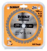 Dewalt Δίσκος Κοπης 165mm x 20mm x 36Δόντια (DT1950-QZ )