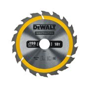 DEWALT Δίσκος Κοπής Ξύλου 190 x 30 mm 18 Δόντια DT1943-QZ