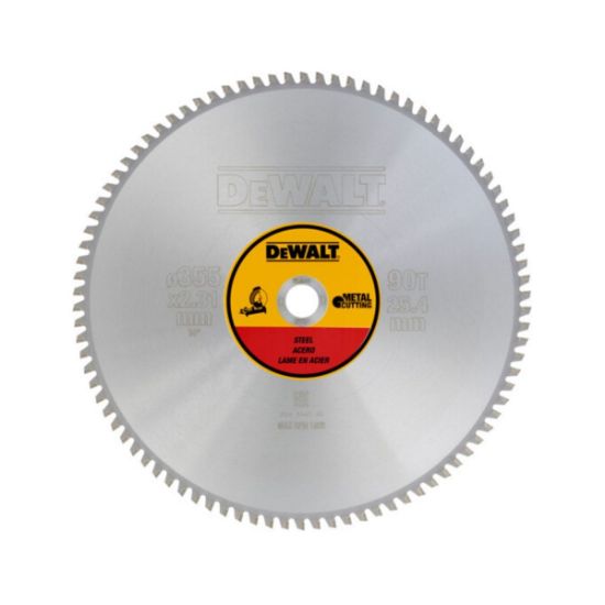 Dewalt Δίσκος Κοπής Μετάλλου TCT 355x25.4mm 90 Δόντια DT1927-QZ