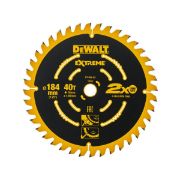 DEWALT Δίσκος κοπής για Ξύλο 184mm X 1.6 X 40 Δόντια (DT1668-QZ)