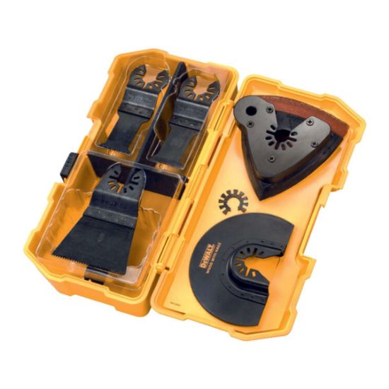DeWALT Σετ 8 Λεπίδων Πολυεργαλείου & Γυαλόχαρτα DT20731