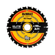 DEWALT Δίσκος κοπής για Ξύλο 190mm X 24 Δόντια (DT10304-QZ)