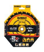 DEWALT Δίσκος κοπής για Ξύλο 184mm X 24 Δόντια (DT10302-QZ)