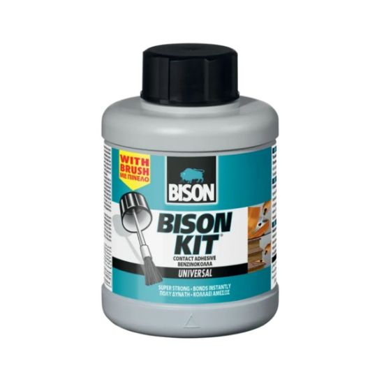BISON KIT ΚΟΛΛΑ ΜΕ ΠΙΝΕΛΟ 400mL NL6©ΒΕΝΖΙΝΟΚΟΛΛΑ