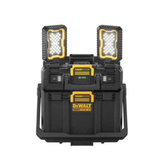 DEWALT DWST08061-1 ToughSystem 2.0 Ρυθμιζόμενο Φωτιστικό Εργασίας με Αποθηκευτικό Χώρο