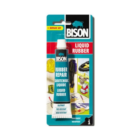 BISON Liquid Rubber Υψηλής Ποιότητας Διαφανής Πάστα 50ml