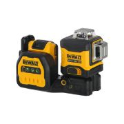Dewalt Πράσινο Αυτορυθμιζόμενο Λέιζερ Σταυρού 3x360° 12/18V XR (1x2.0Ah) DCE089D1G18-QW