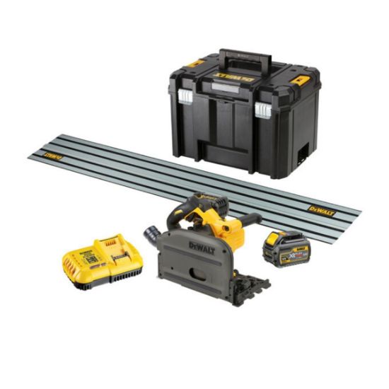 DeWalt Βυθιζόμενο Δισκοπρίονο 54V XR FLEXVOLT (2?6 Ah) – DCS520T2R (+ ΡΑΓΑ)