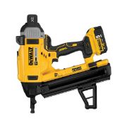 Dewalt Καρφωτικό Σκυροδέματος Brushless 18V για Καρφιά 15° (2x5.0Ah) - DCN890P2-QW