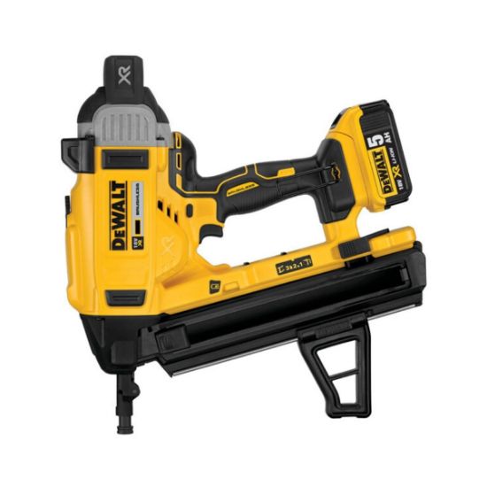 Dewalt Καρφωτικό Σκυροδέματος Brushless 18V για Καρφιά 15° (2x5.0Ah) - DCN890P2-QW