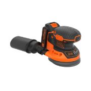 Black & Decker Έκκεντρο Περιστροφικό Τριβείο 125mm 18V Li-Ion (1x1.5Ah) BDCROS18-QW