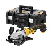 Dewalt Δισκοπρίονο 115mm mini (Solo) σε Βαλίτσα (Χωρίς Μπαταρία & Φορτιστή) DCS571NT