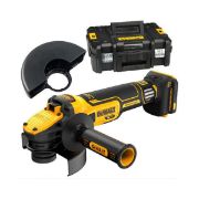 Dewalt Τροχός 125mm Μπαταρίας Solo με Ρύθμιση Στροφών (DCG409VSNΤ)