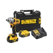 DeWalt Μπουλονόκλειδο 18V XR με μπαταρίες 2x5Ah DCF891P2T