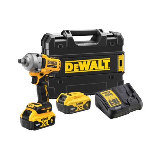 DeWalt Μπουλονόκλειδο 18V XR με μπαταρίες 2x5Ah DCF891P2T