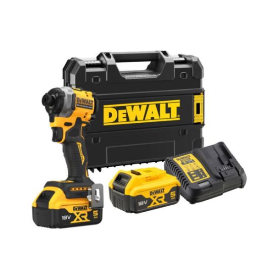 DeWalt Παλμικό Κατσαβίδι 3 Ταχυτήτων 18V XR με μπαταρίες 2x2Ah DCF850P2T