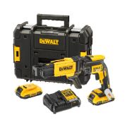 Dewalt Παλμικό Κατσαβίδι Γυψοσανίδας XR 18V σε Θήκη TSTAK (2x2Ah) DCF620D2K-QW
